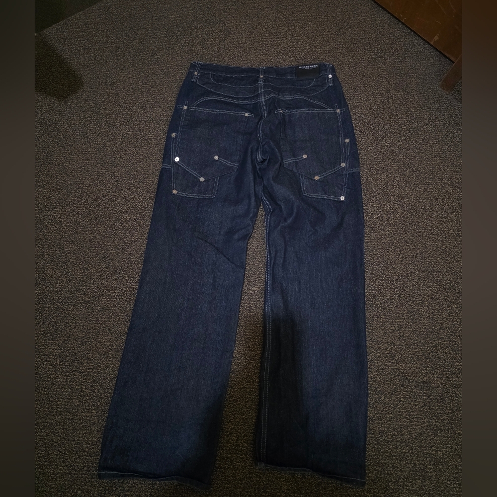 Rocawear Dark Blue Gorpcore Denim